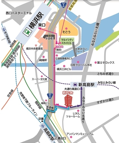 横浜歯科医療専門学校の地図1