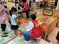 地域の夏祭りに参加